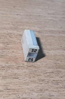 перевірений, запобіжник на 25А, білий, крайслер, додж